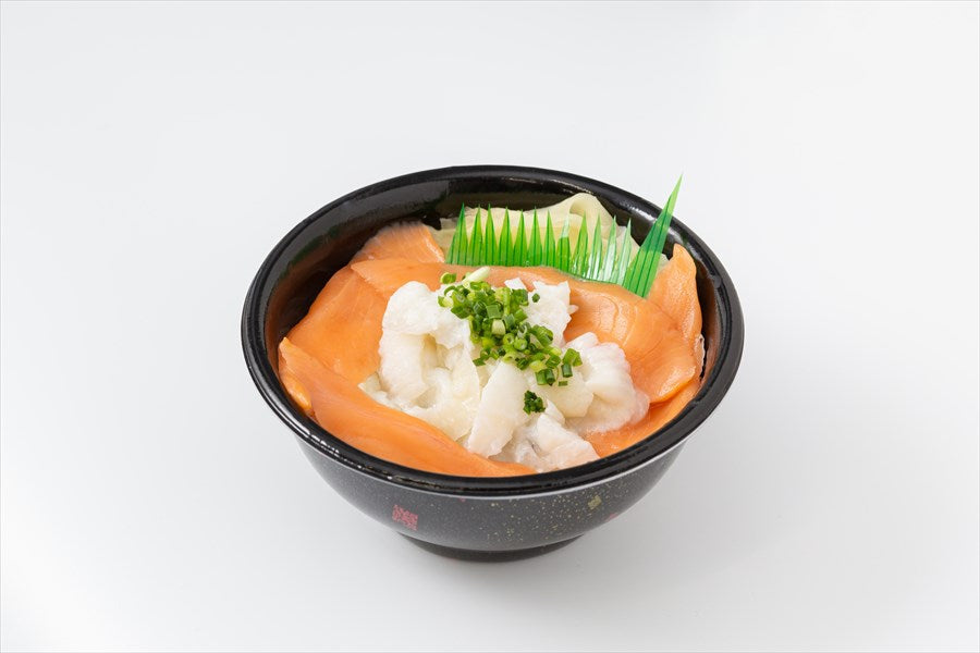 02 サーモン縁側丼