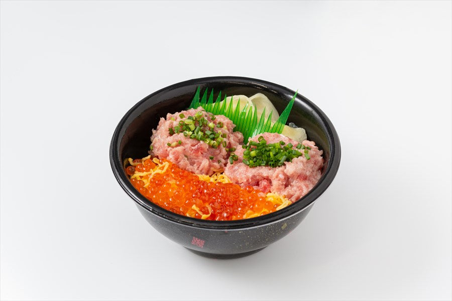 17 ねぎとろ、いくら丼