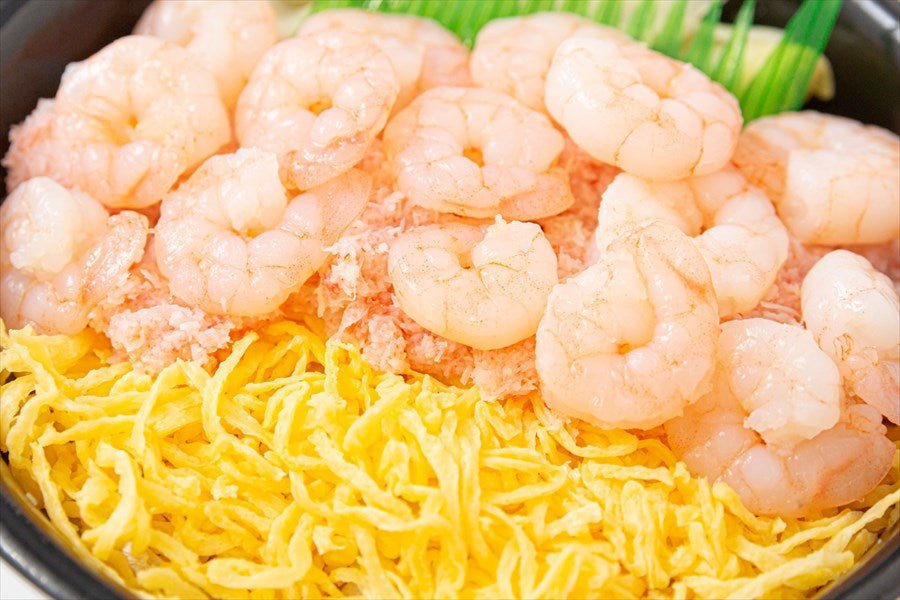 23 カニフレークボイルえび丼