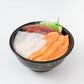 14　まぐろ、いか、サーモン丼