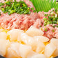 16　ねぎとろ、生ホタテ丼